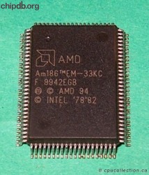 AMD Am186EM-33KC
