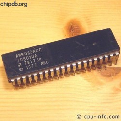 AMD AM9080ACC D8080A diff print 2