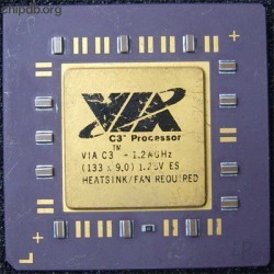 Cyrix VIA C3 1.2AGHz ES