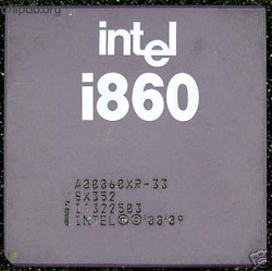 Intel i860 A80860XR-33 SX352 Intel i860 A80860XR-33 SX352