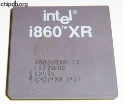 Intel i860 A80860XR-33 SX436 Intel i860 A80860XR-33 SX436