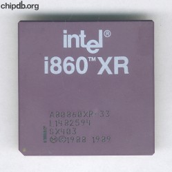 Intel i860 A80860XR-33 SX403 Intel i860 A80860XR-33 SX403