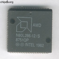 AMD N80L286-12/S AMD logo
