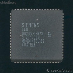 Siemens SAB 80286-1-N/S diff print