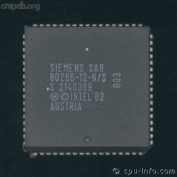 Siemens SAB 80286-12-N/S diff print