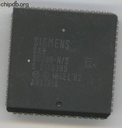 Siemens SAB 80286 N/S
