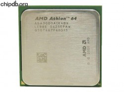 AMD Athlon 64 3000+ ADA3000AIK4BX LEBBE