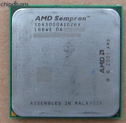 AMD Sempron 64 3000+ SDA3000AIO2BX LBBWE
