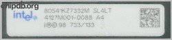 Intel Itanium 80541KZ7332M SL4LT Intel Itanium 80541KZ7332M SL4LT