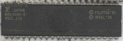 Fujitsu MBL8086-2 FUJITSU 81 INTEL 78