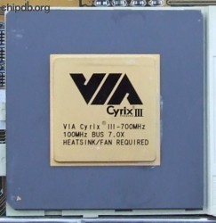 VIA Cyrix III - 700MHz diff package