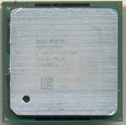 Intel Pentium 4 2.60GHZ/512/800 SL6WH MALAY Intel Pentium 4 2.60GHZ/512/800 SL6WH MALAY