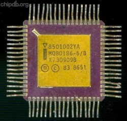 Intel MQ80186-6/B 8501002YA