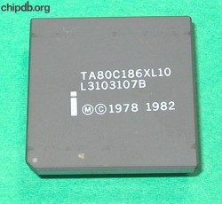 Intel TA80C186XL10