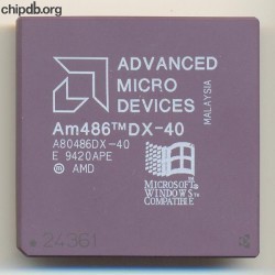 AMD A80486DX-40 rev E