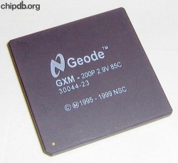 Geode GXM-200P 2.9V 85C Geode GXM-200P 2.9V 85C