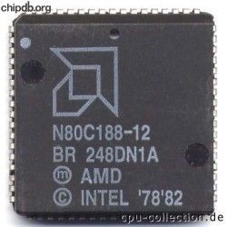 AMD N80C188-12 white print