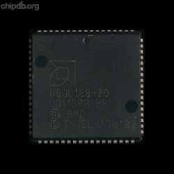AMD N80C188-20 engraved