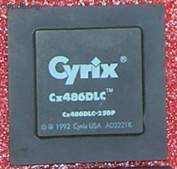 Cyrix CX486DLC-25GP diff package Cyrix CX486DLC-25GP diff package