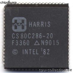 Harris CS80C286-20 diff print Harris CS80C286-20 diff print