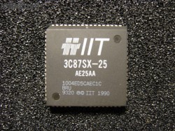 IIT 3C87SX-25 diff print