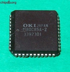 OKI M80C85A-2 plcc package