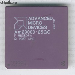 AMD Am29000-25GC rev F diff print