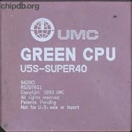 UMC U5S-SUPER40 diff font